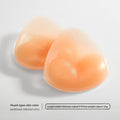 Invisible Push-Up Silicone Bra Inserts — Reusable Adhesive Breast Pads