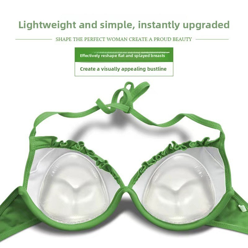 Invisible Push-Up Silicone Bra Inserts — Reusable Adhesive Breast Pads