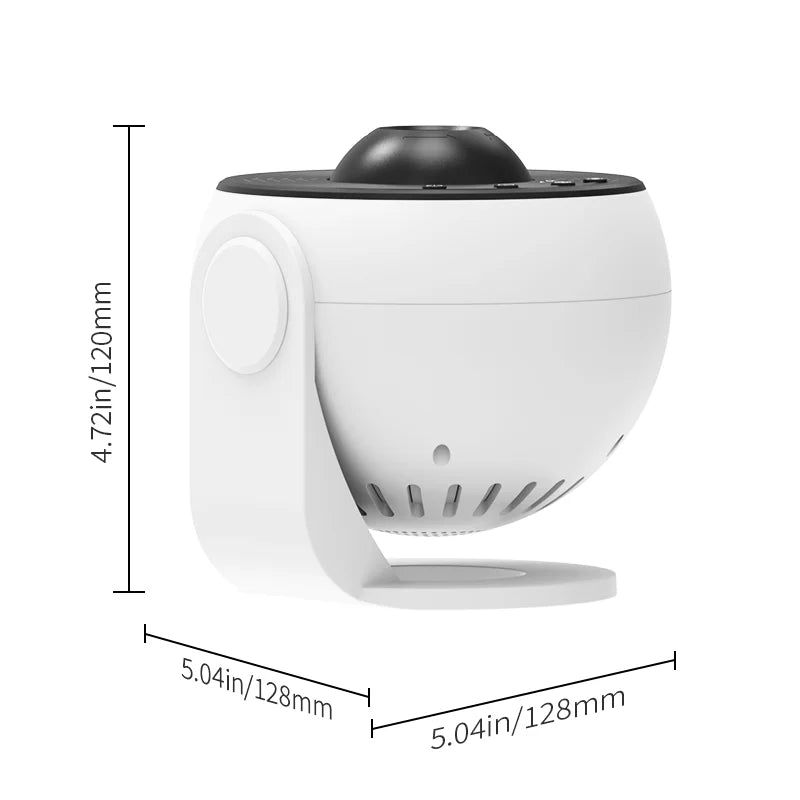 Star Galaxy Projector with Bluetooth & Remote — HD Planetarium Night Light