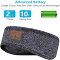Bluetooth Sleep Headband with Built-In Speakers — Soft Wireless Eye Mask for Sleep