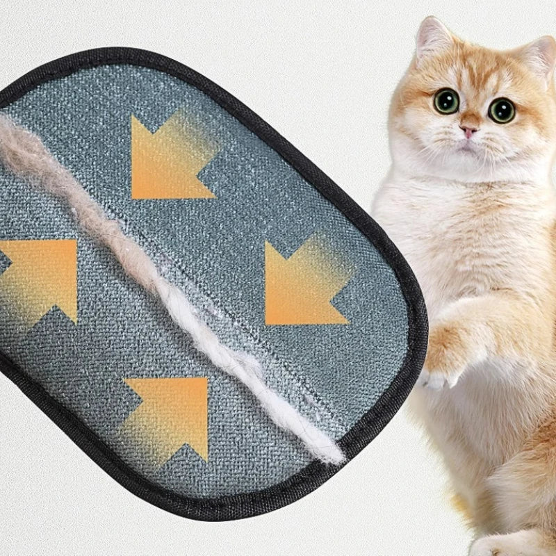 Reusable Pet Hair Remover Glove — Lint & Fur Remover for Furniture, Clothes & Car