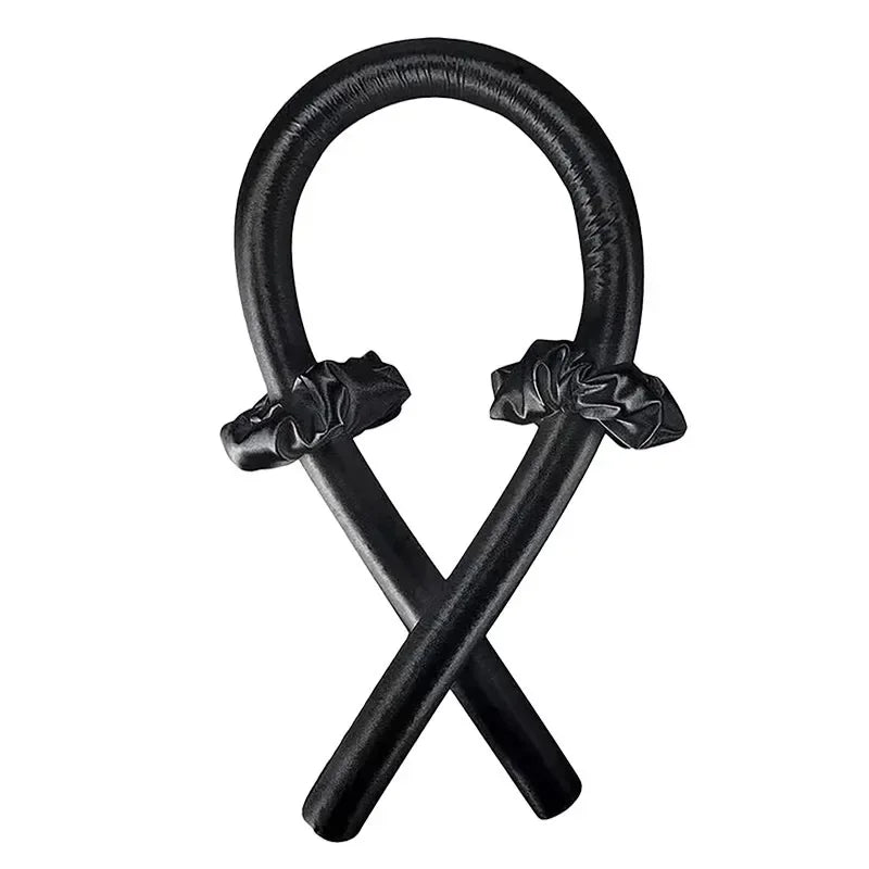 Heatless Curling Rod Headband — Silk Hair Rollers for Overnight Curls
