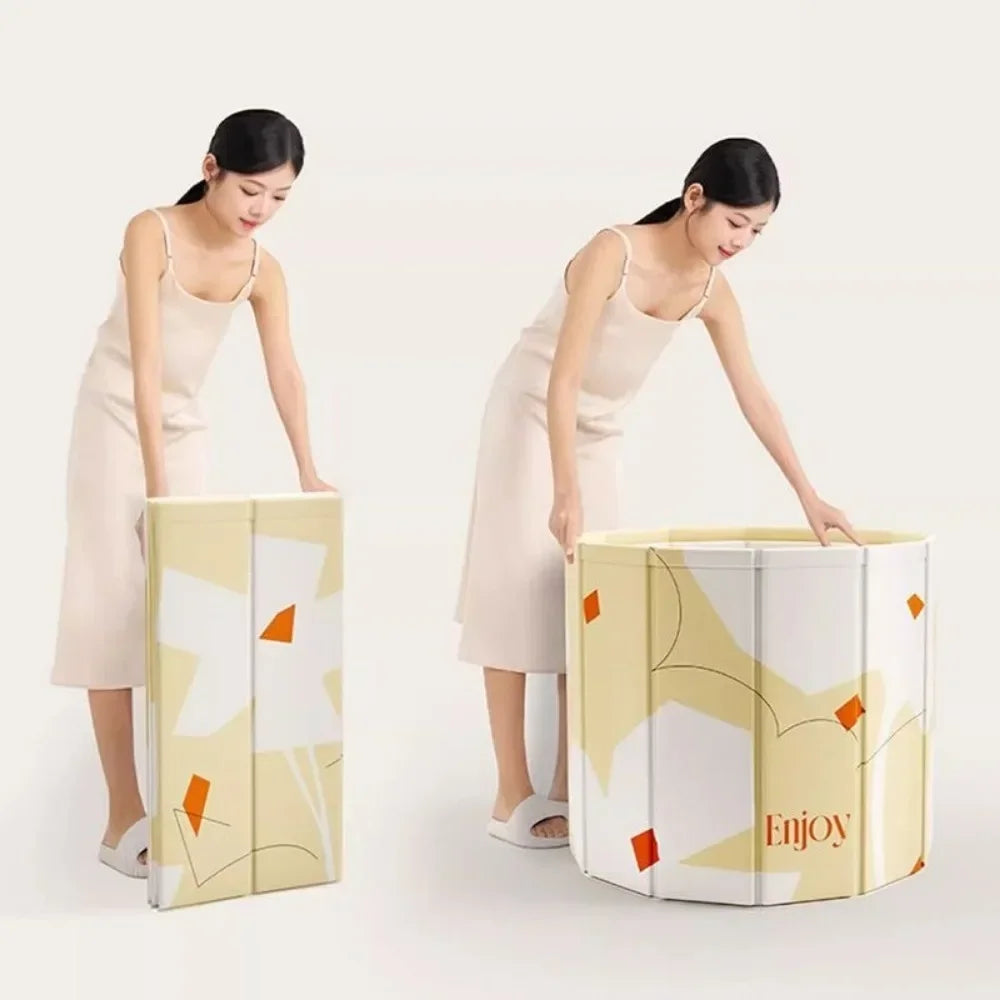 Foldable Insulated Soaking Spa Tub