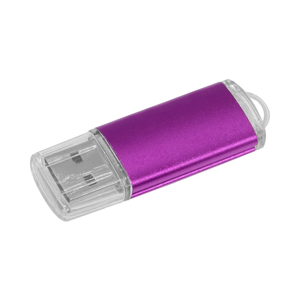 Metal USB Flash Drive — Durable Aluminum Thumb Drive 4GB to 128GB