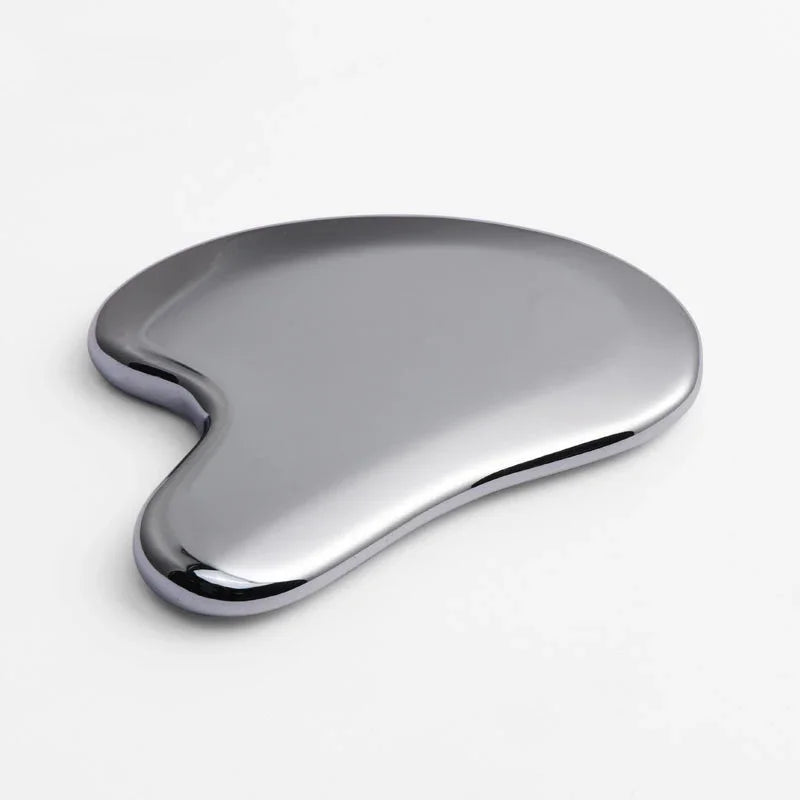 Terahertz Gua Sha Face Massager — Lymphatic Drainage & Facial Sculpting Tool