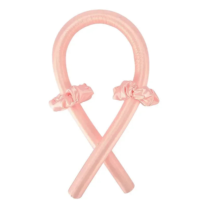 Heatless Curling Rod Headband — Silk Hair Rollers for Overnight Curls