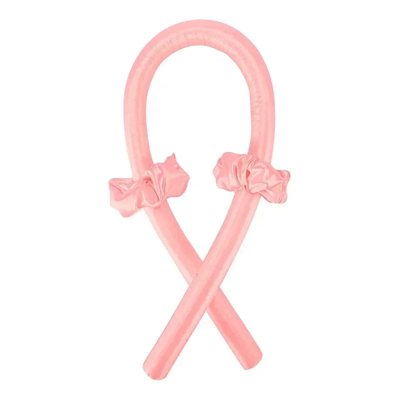 Heatless Curling Rod Headband — Silk Hair Rollers for Overnight Curls
