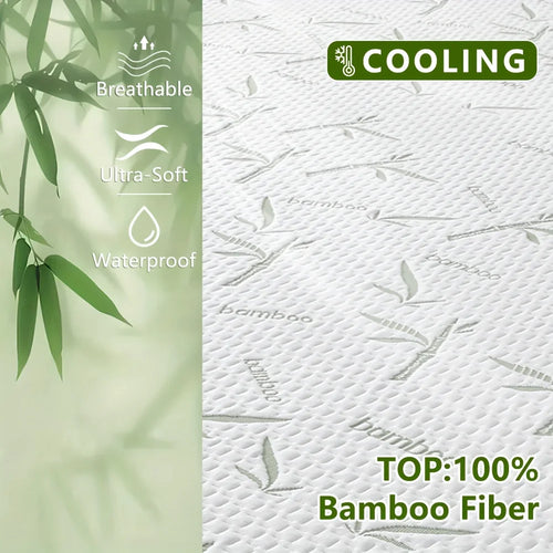 Cooling Bamboo Fitted Sheet — Temperature Regulating Bed Sheet for Hot Sleepers
