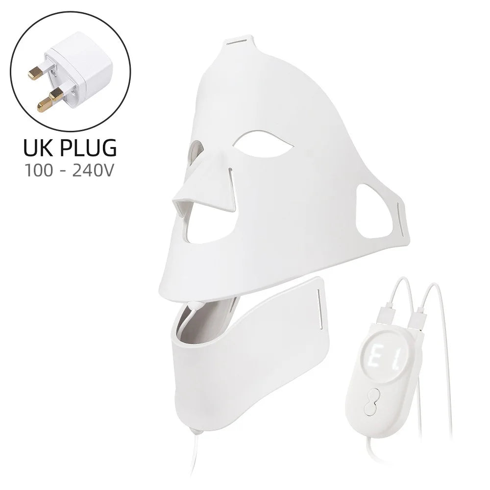 7-Color LED Light Therapy Face Mask — Red Light Skin Care Treatment
