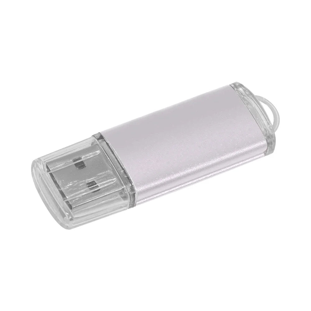 Metal USB Flash Drive — Durable Aluminum Thumb Drive 4GB to 128GB