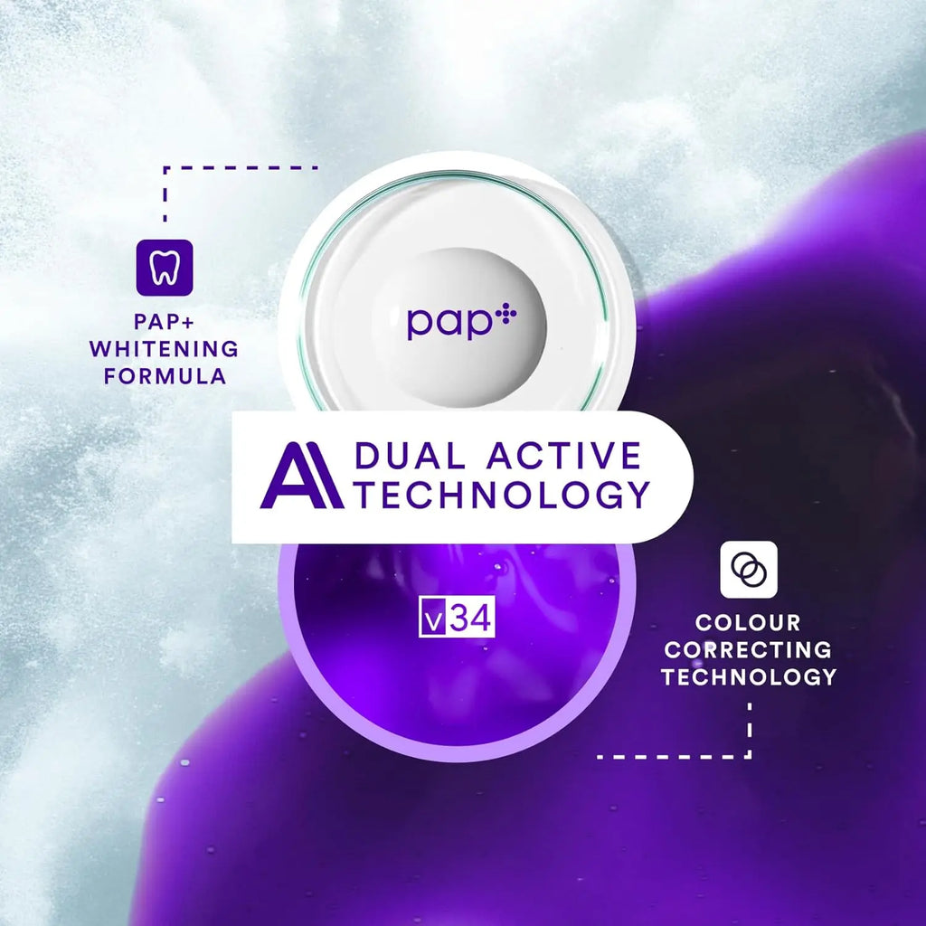 Purple Color-Correcting Teeth Whitening Strips
