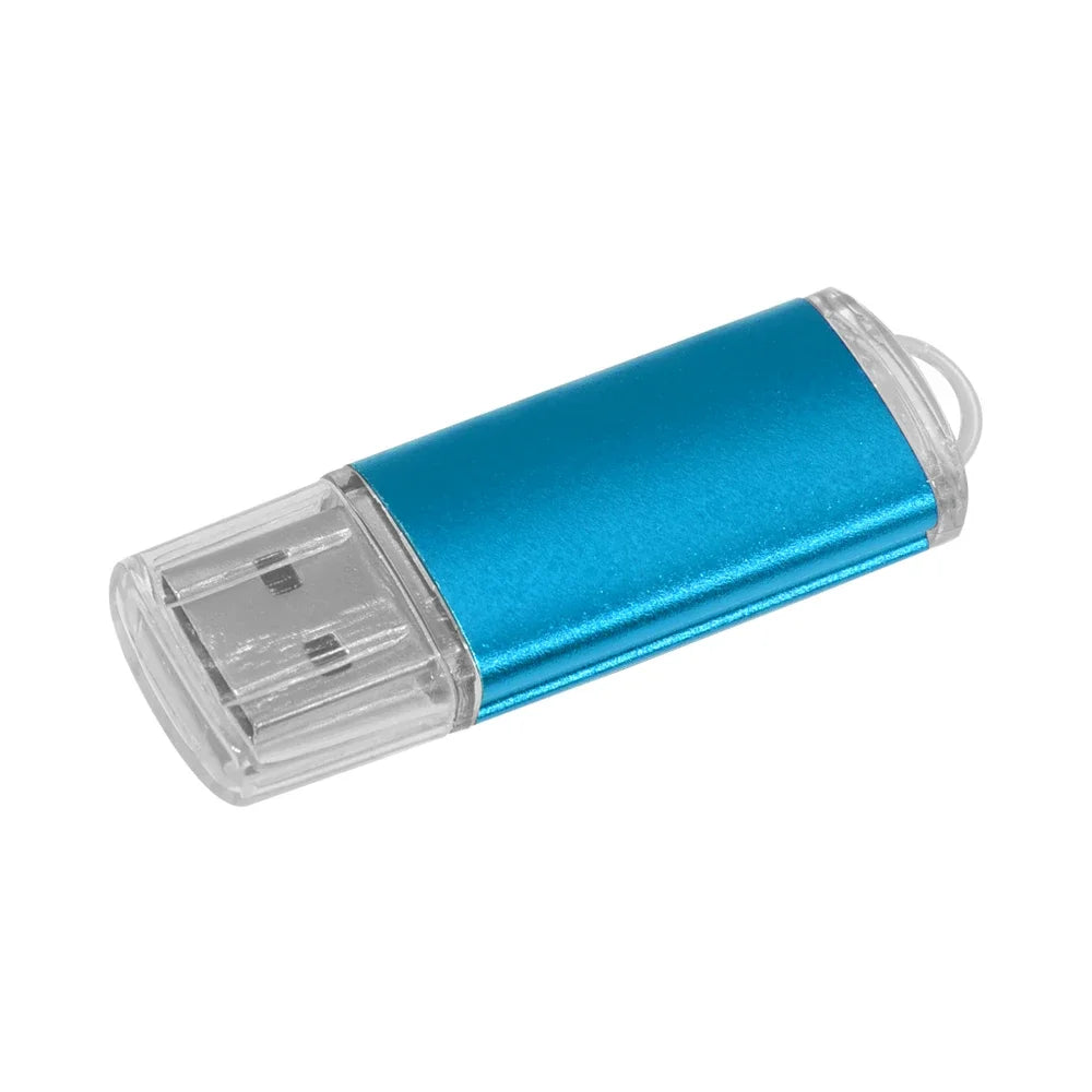 Metal USB Flash Drive — Durable Aluminum Thumb Drive 4GB to 128GB