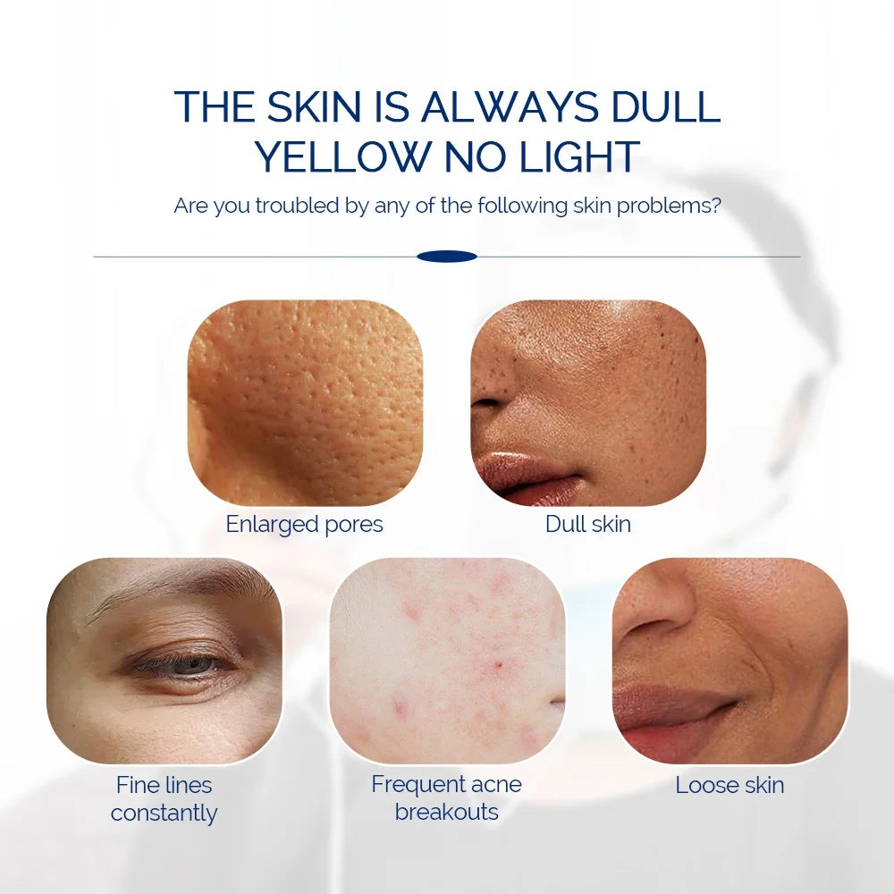 7-Color LED Light Therapy Face Mask — Red Light Skin Care Treatment