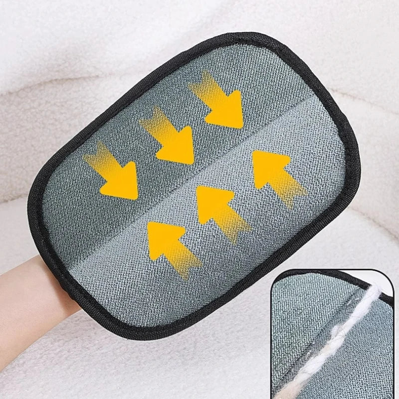 Reusable Pet Hair Remover Glove — Lint & Fur Remover for Furniture, Clothes & Car
