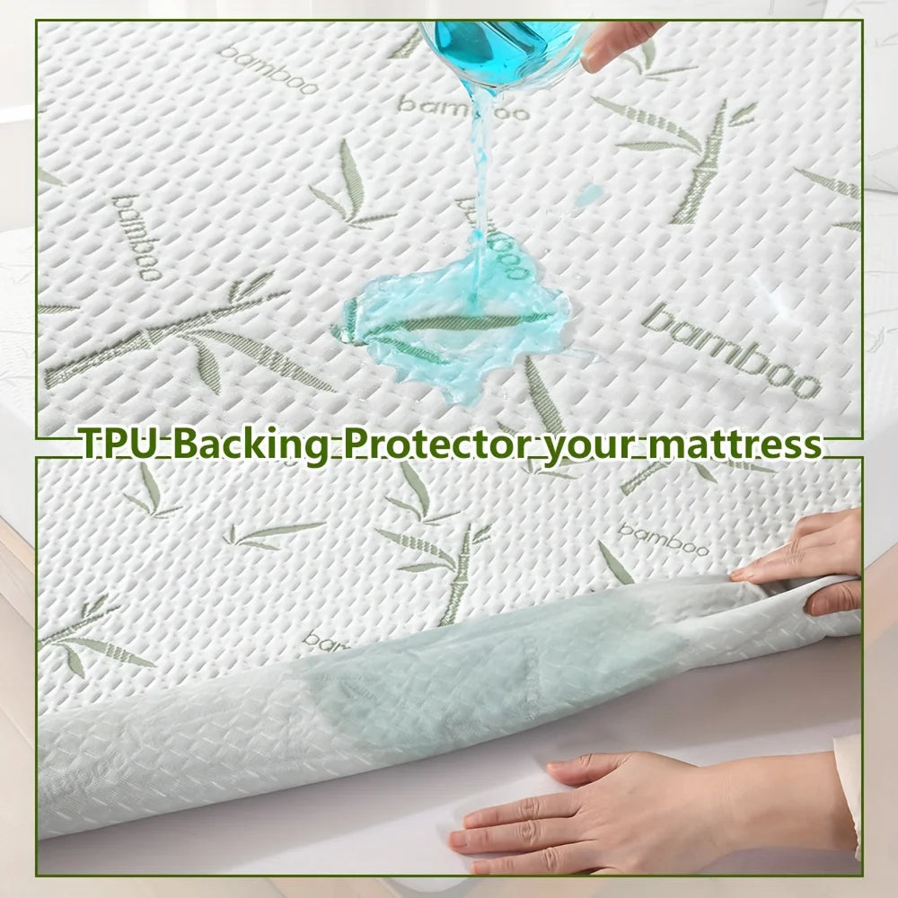 Cooling Bamboo Fitted Sheet — Temperature Regulating Bed Sheet for Hot Sleepers