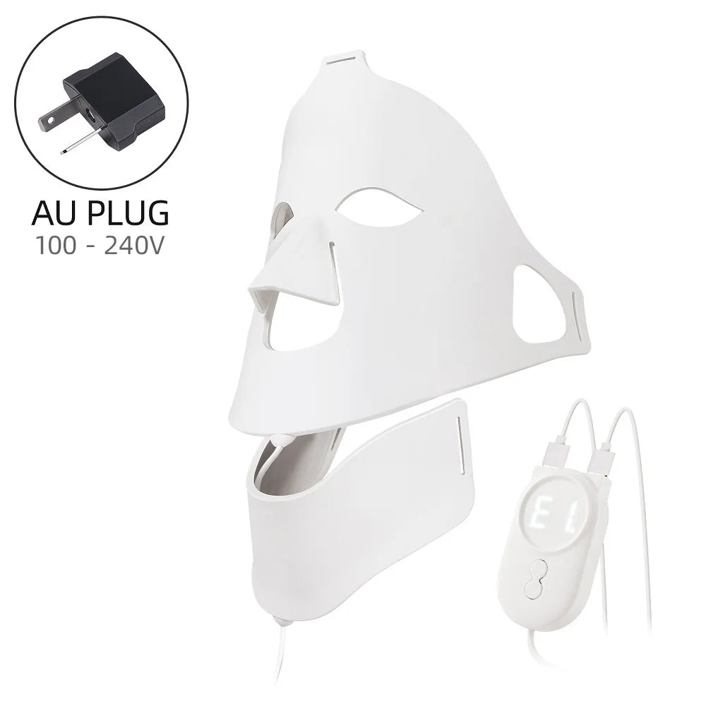 7-Color LED Light Therapy Face Mask — Red Light Skin Care Treatment