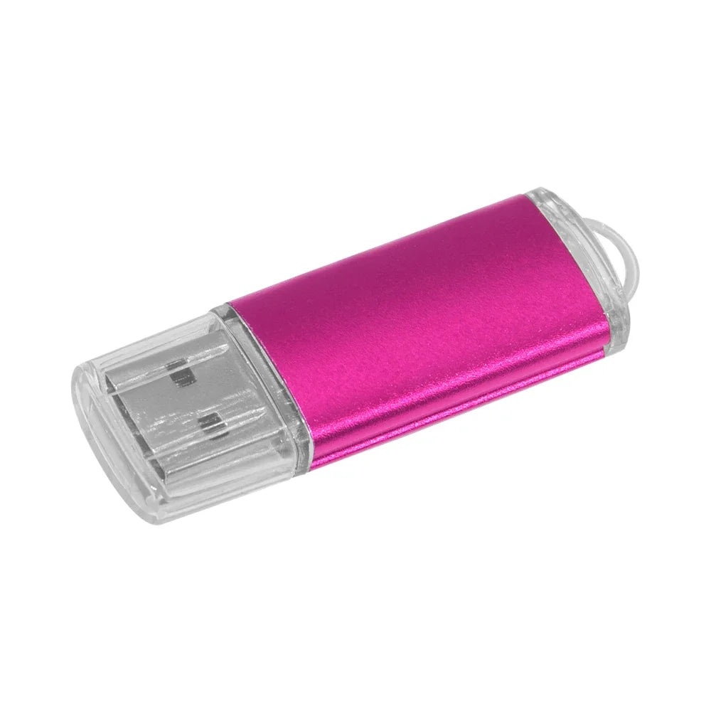 Metal USB Flash Drive — Durable Aluminum Thumb Drive 4GB to 128GB