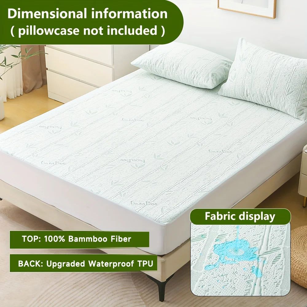Cooling Bamboo Fitted Sheet — Temperature Regulating Bed Sheet for Hot Sleepers