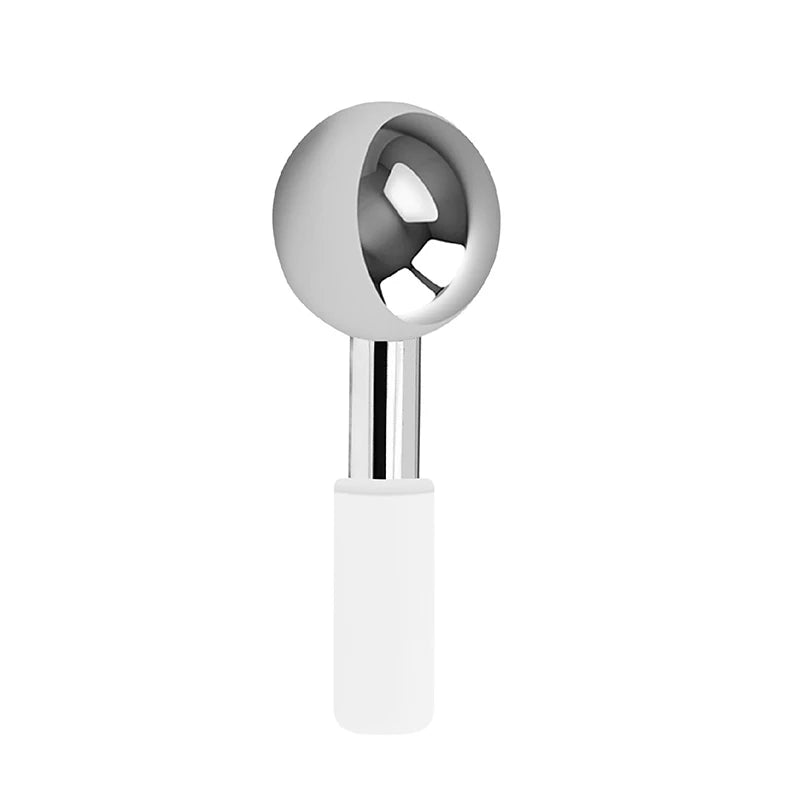 Facial Ice Globes — Stainless Steel Cooling Face Massager