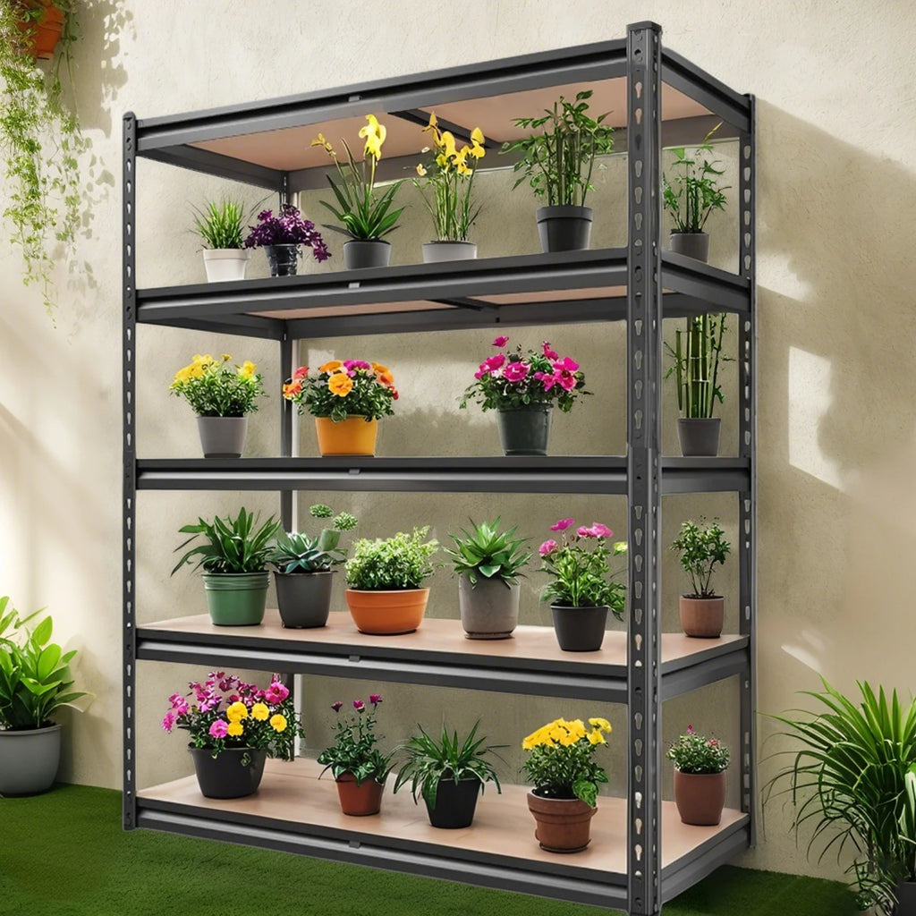 Heavy-Duty Adjustable Steel Garage Shelving