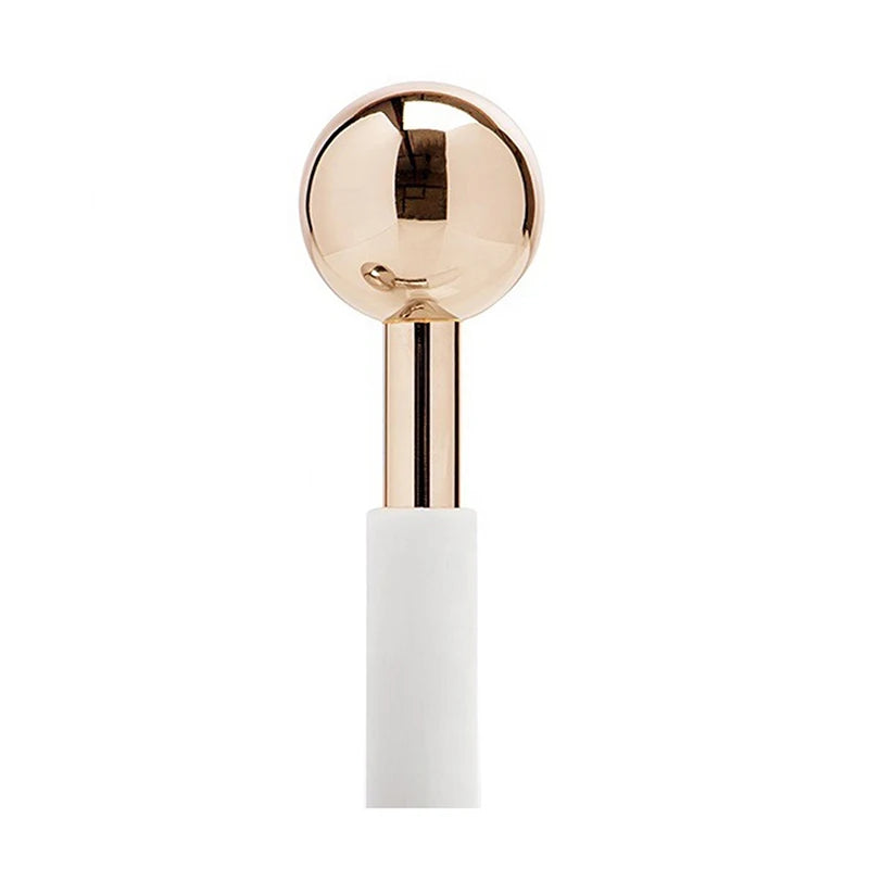 Facial Ice Globes — Stainless Steel Cooling Face Massager