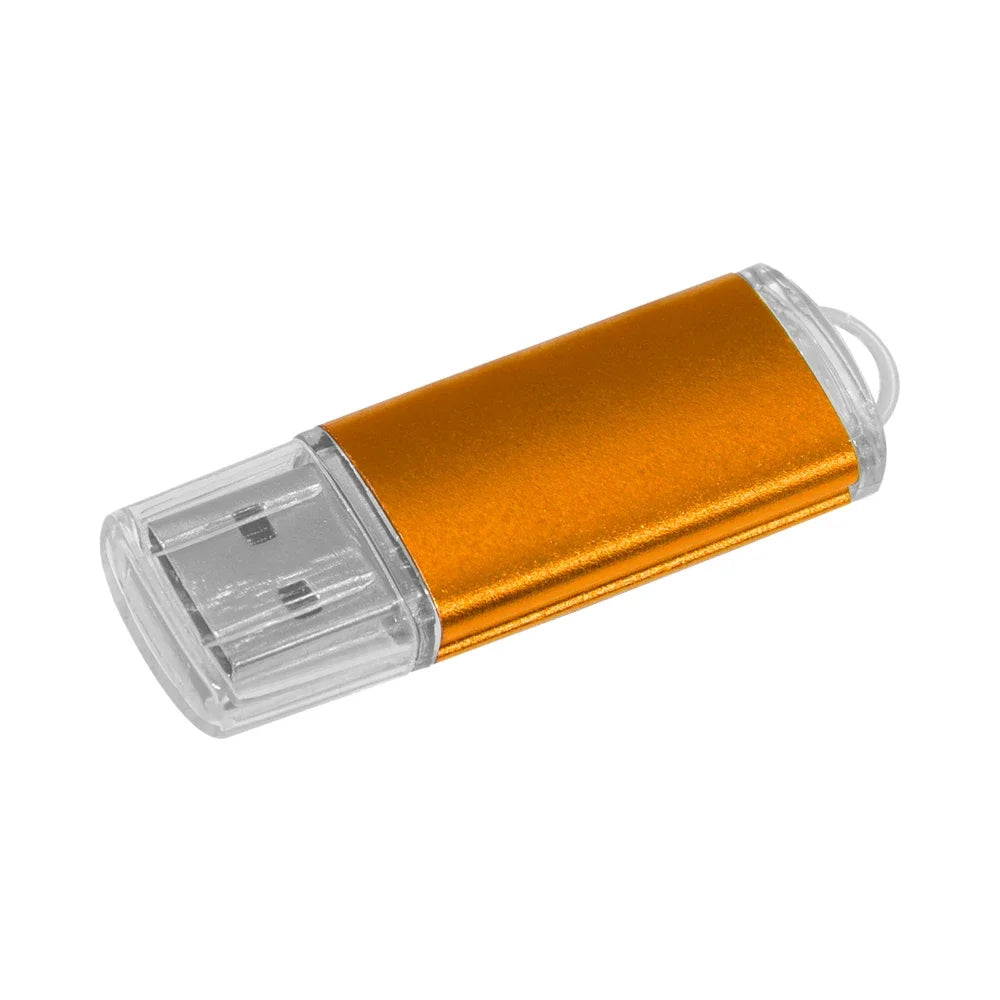 Metal USB Flash Drive — Durable Aluminum Thumb Drive 4GB to 128GB