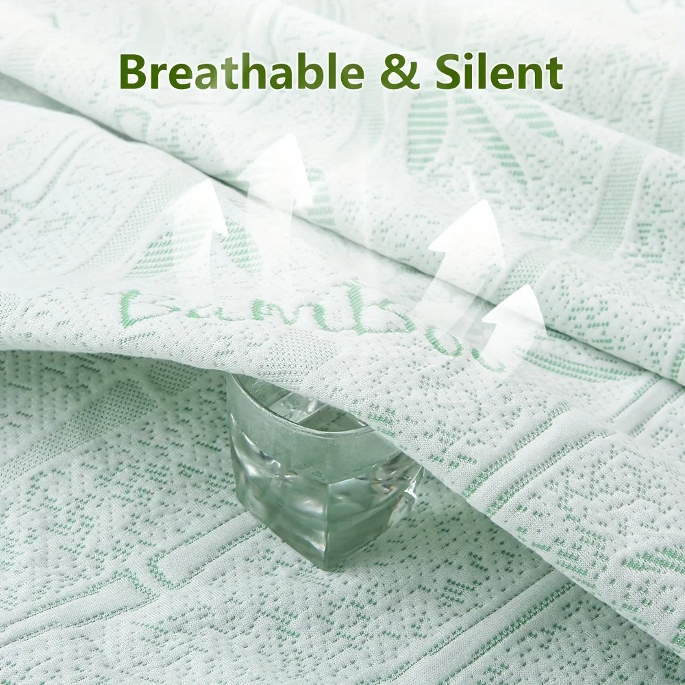 Cooling Bamboo Fitted Sheet — Temperature Regulating Bed Sheet for Hot Sleepers