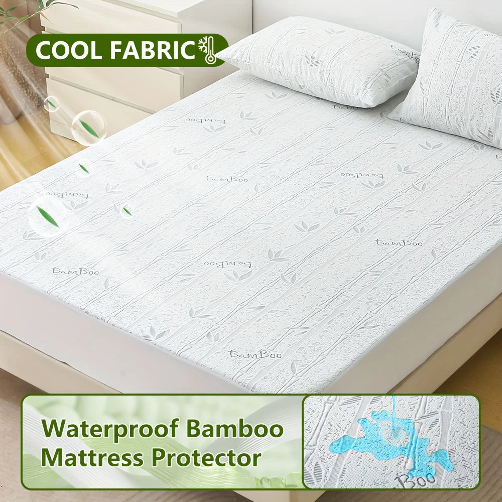 Cooling Bamboo Fitted Sheet — Temperature Regulating Bed Sheet for Hot Sleepers