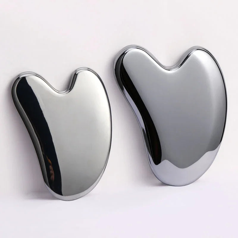 Terahertz Gua Sha Face Massager — Lymphatic Drainage & Facial Sculpting Tool