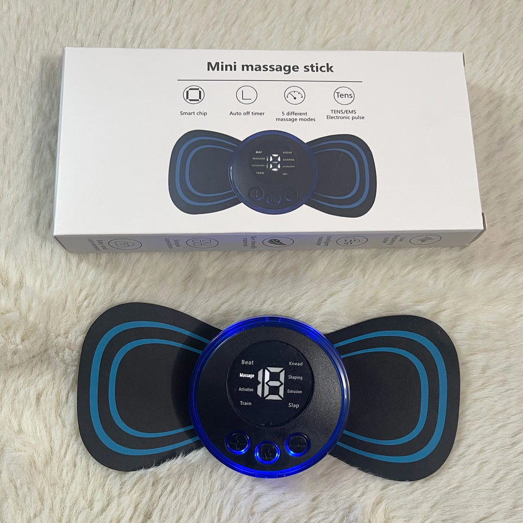 Electric Pulse Neck Massager — 8-Mode Pain Relief for Neck & Shoulders