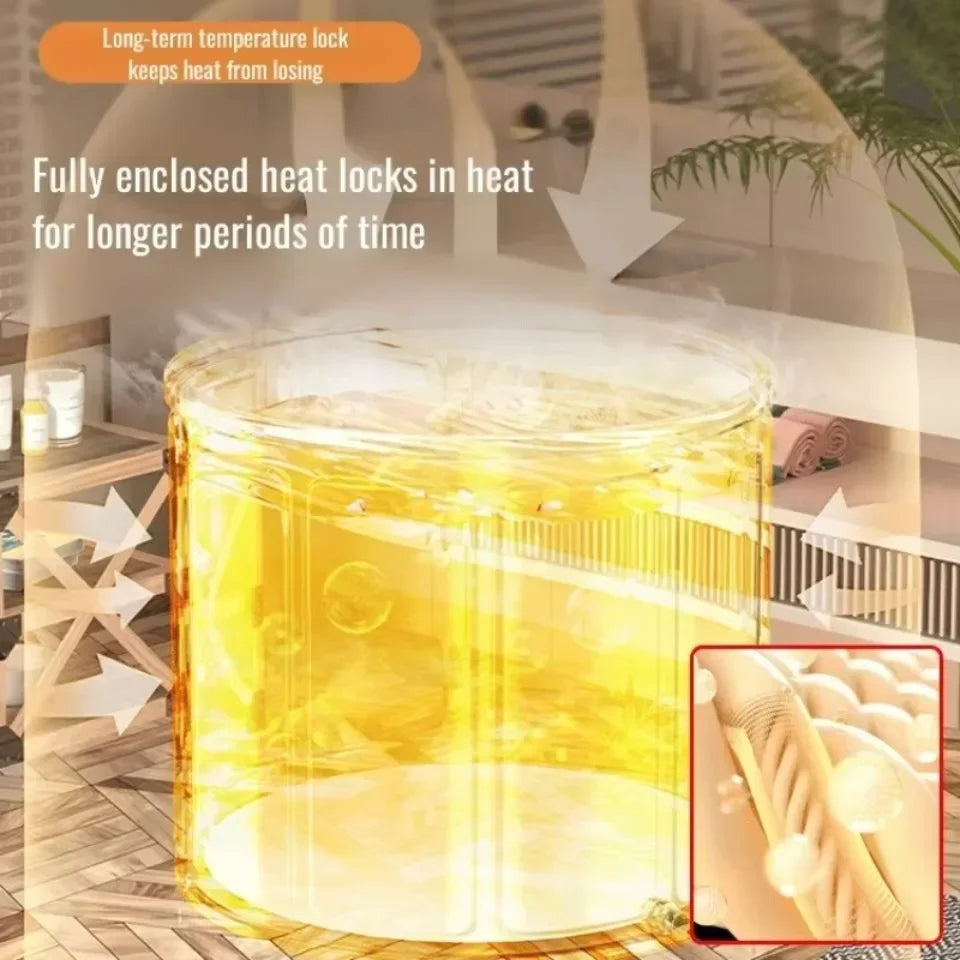 Foldable Insulated Soaking Spa Tub