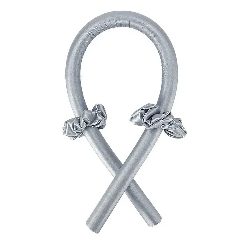 Heatless Curling Rod Headband — Silk Hair Rollers for Overnight Curls