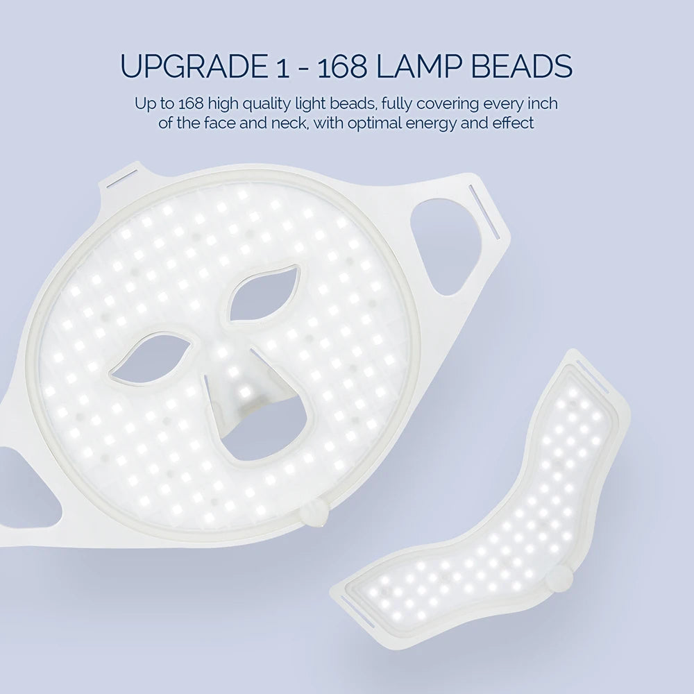 7-Color LED Light Therapy Face Mask — Red Light Skin Care Treatment