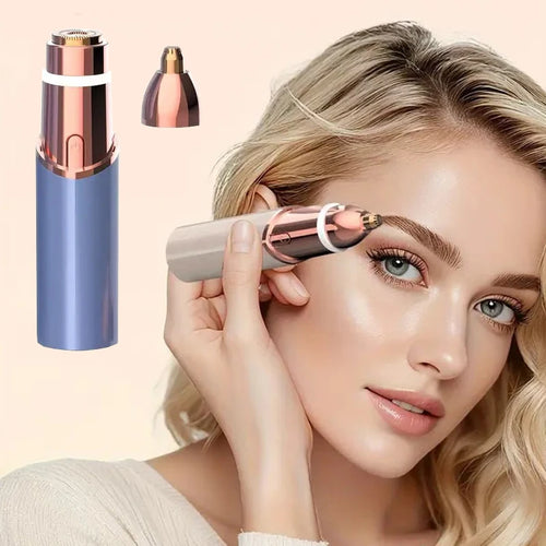 2-in-1 Rechargeable Facial & Eyebrow Trimmer