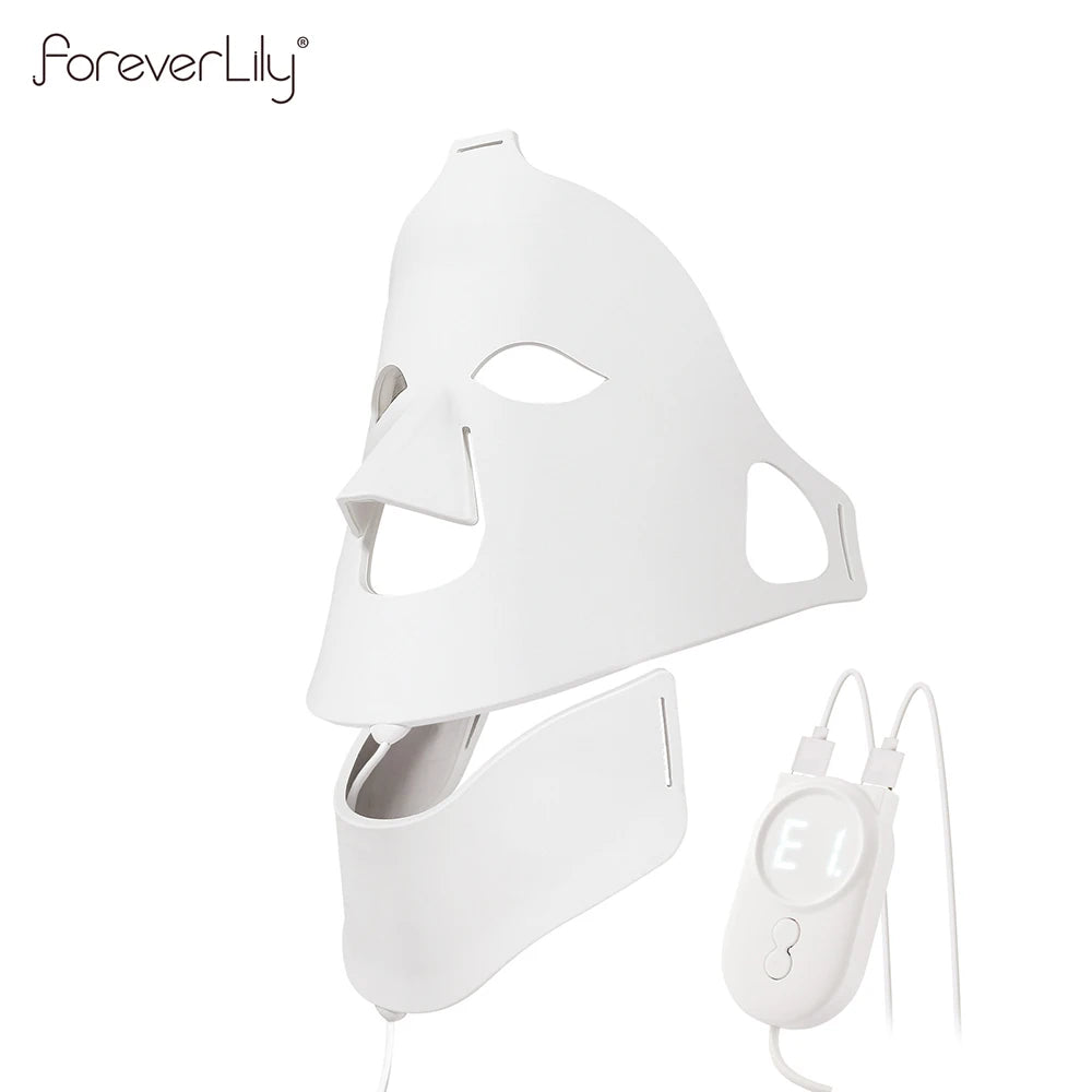 7-Color LED Light Therapy Face Mask — Red Light Skin Care Treatment