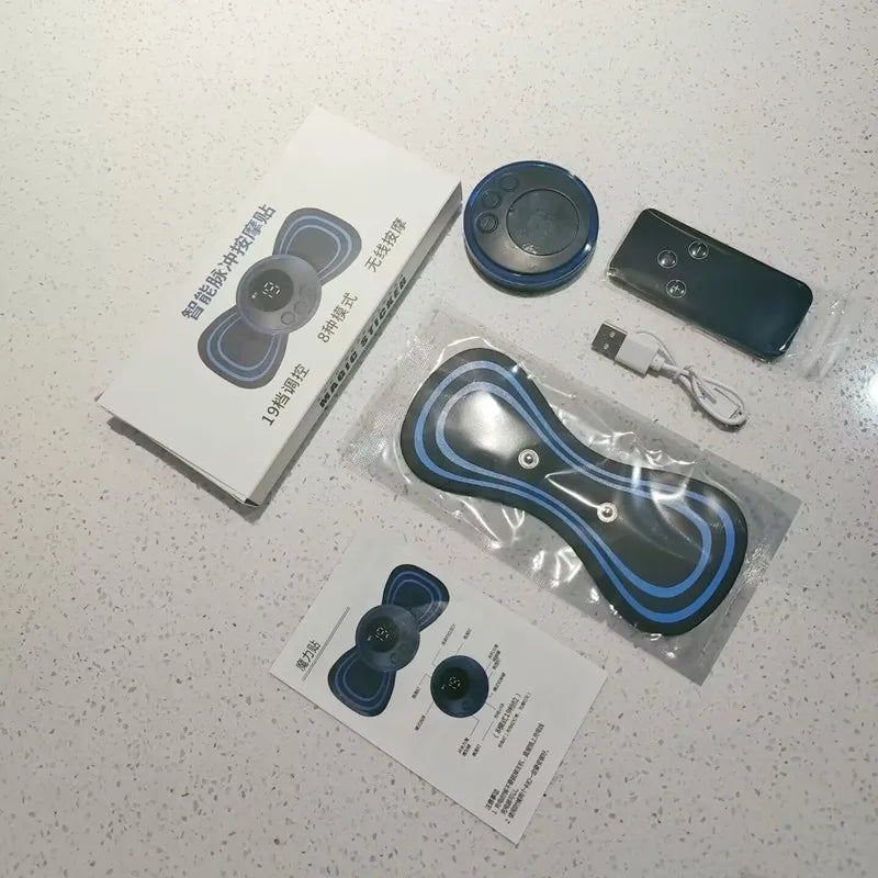 Electric Pulse Neck Massager — 8-Mode Pain Relief for Neck & Shoulders