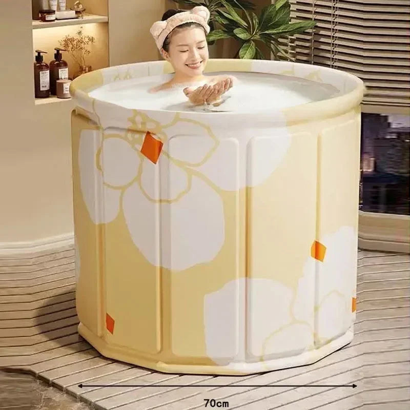 Foldable Insulated Soaking Spa Tub
