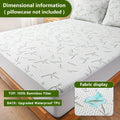 Cooling Bamboo Fitted Sheet — Temperature Regulating Bed Sheet for Hot Sleepers