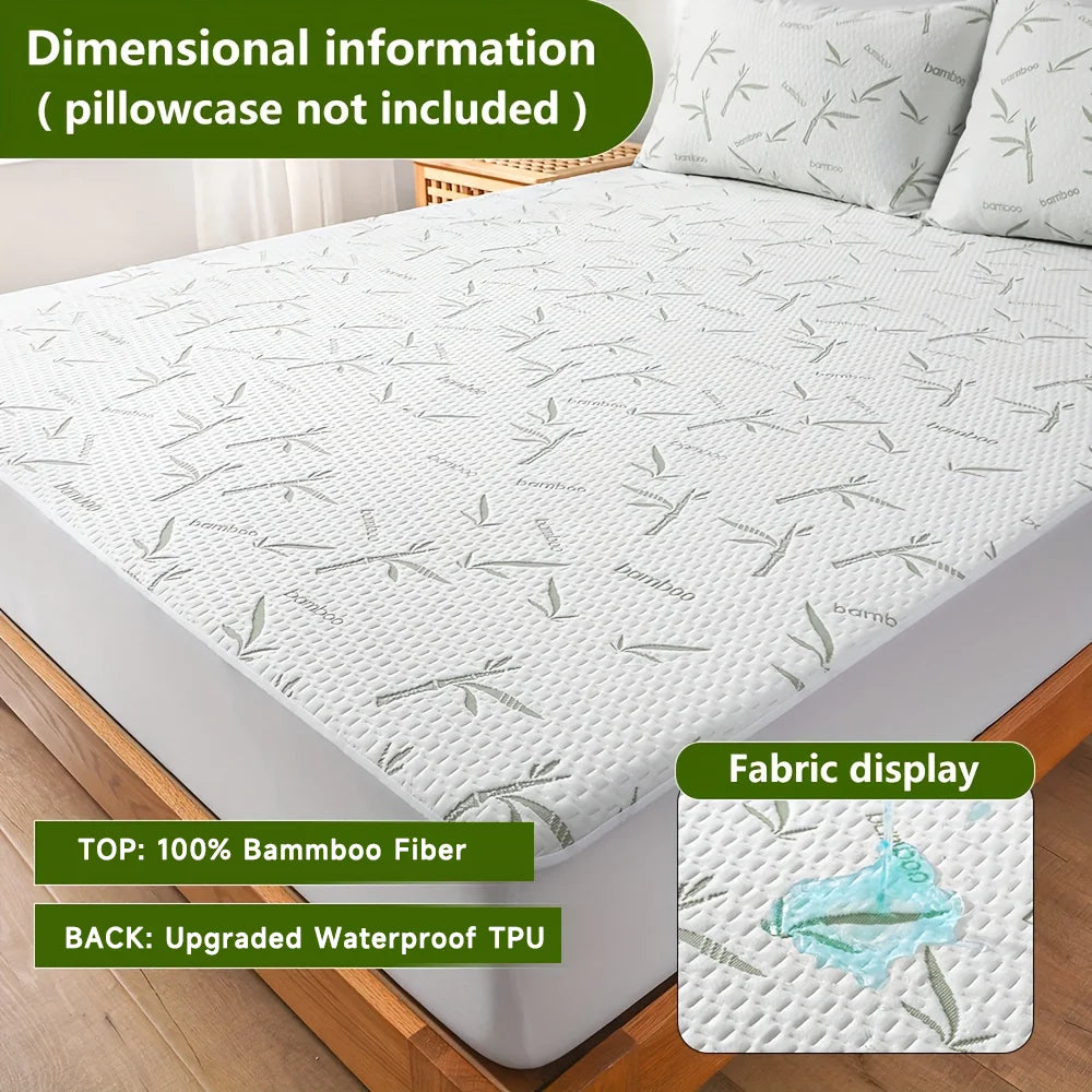 Cooling Bamboo Fitted Sheet — Temperature Regulating Bed Sheet for Hot Sleepers