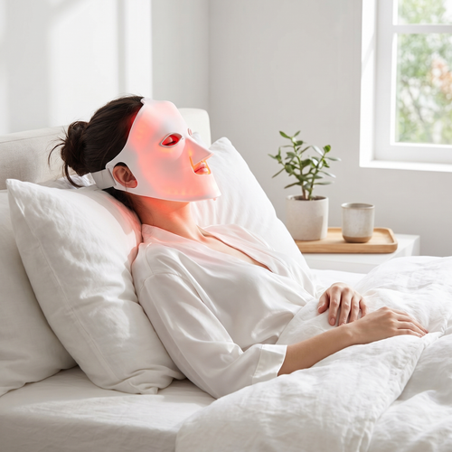 7-Color LED Light Therapy Face Mask — Red Light Skin Care Treatment