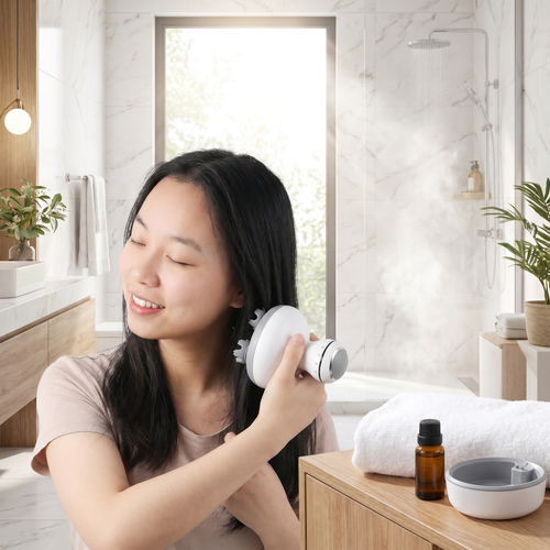 3D Electric Scalp Massager — Wireless Head Massager for Hair Growth